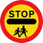 School crossing patrol sign