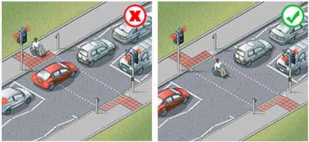 rule advice road crossings highway code theory test pedestrian