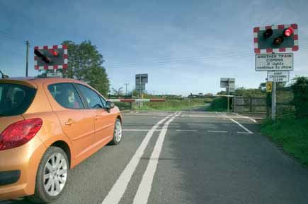 Theory Test Advice Level Crossings