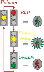 Zebra crossing sign - Theory Test